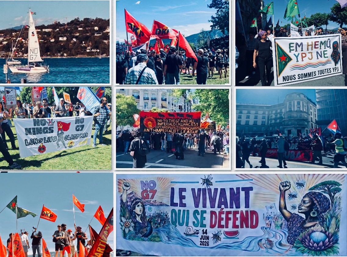 G7 Protestoları “Feminist Grev” ile Birleşti