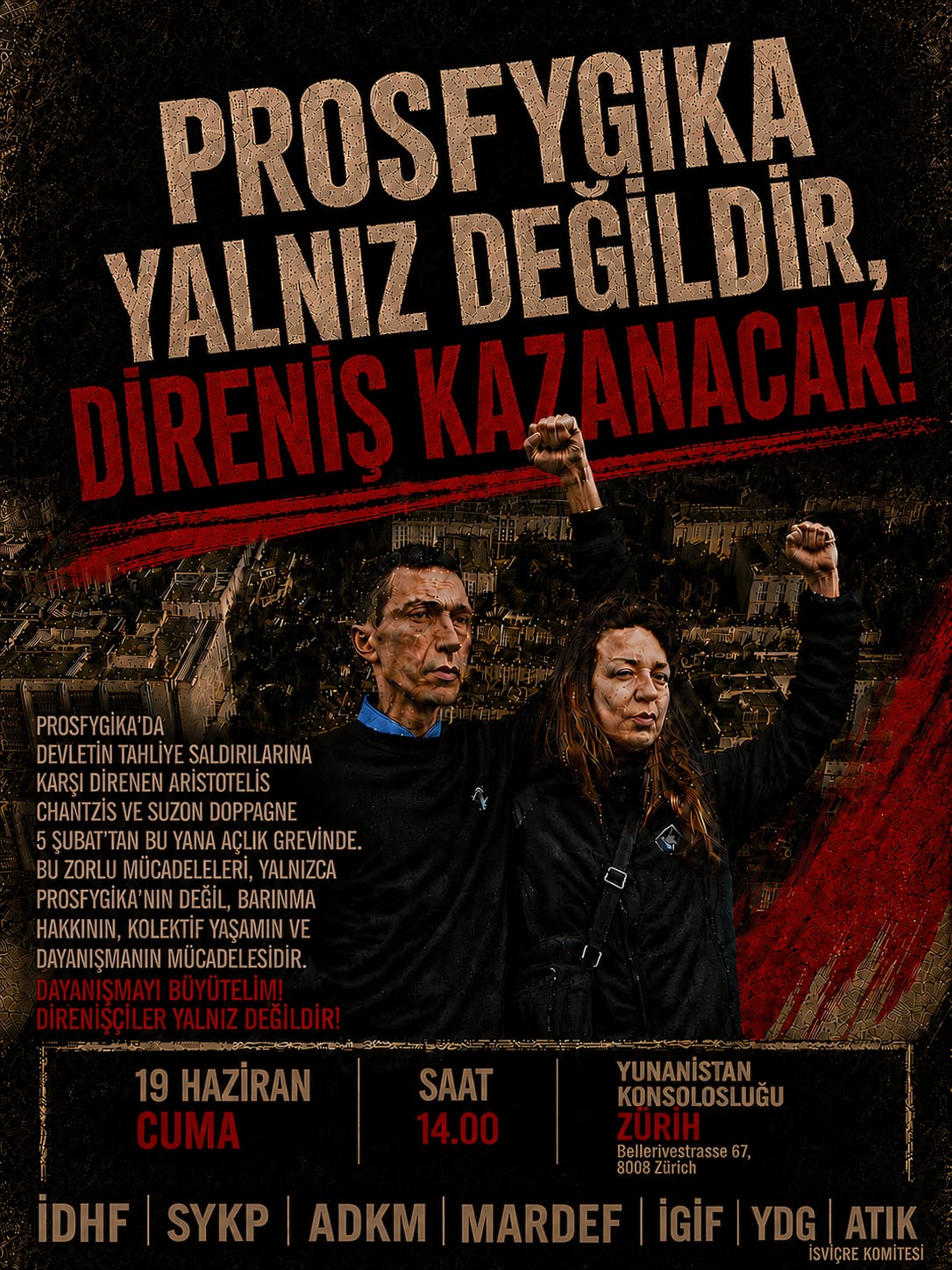 Bir Komün Kuşatma Altında: Prosfygika Direnişi Dayanışma Bekliyor!